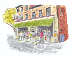Frank Pepe’s Watercolor Art Print – 8×10” New Haven Apizza / Painting Pepe