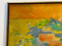 Abstract Painting Expressionism 1970’s Non Objective Modernism Frances Posen