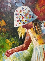 original oil painting on canvas
