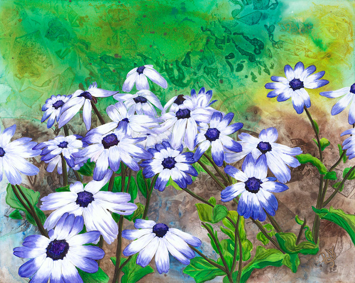 Original Acrylic -Whispers of Spring