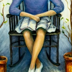 Anne Gordon (US,mid 20C) oil painting 150039