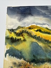 AMERICAN REGIONALISM PAINTING WW2 HERO LANDSCAPE MAURICE SILBER LISTED FAMOUS