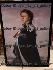 Young Elizabeth II Royal Collection United Kingdom God Save The Queen Painting