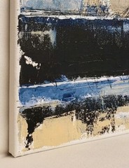 No.636 Original Abstract Modern Minimal Texturd Art Painting By K.A.Davis