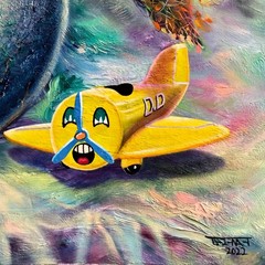 ALAIN DONATE HERNANDEZ „ORIGINAL OIL PAINTING ON CANVAS“ 36″ X 48″CUBAN ART