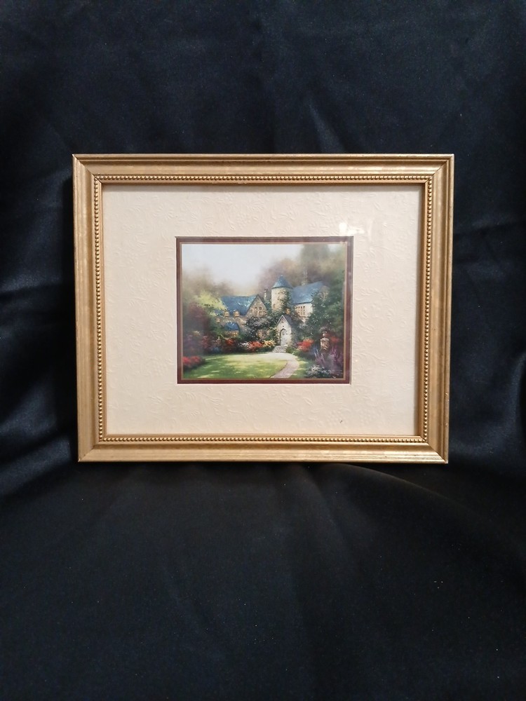 Thomas Kinkade “Beyond Autumn Gate” 11 X 9.5 (including frame)