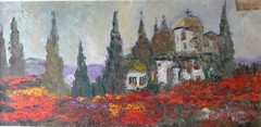 Red Poppies By Anna Ray