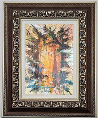 Original JAMES COLEMAN „Low Country Light“ Mixed Media on Canvas Signed-COA