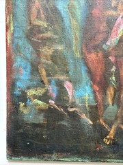 Russian Surrealist Painting Large Expressionism Listed Andrei Medvedev Modernist