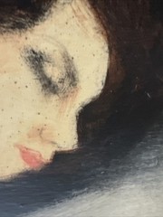 Painting Women Women Pretty Female Model Famous Fabio Calvetti Italian Listed