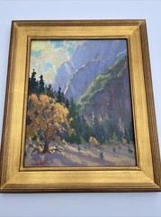 Listed Artist Landscape Painting Silvio Silvestri YOSEMITE Impressionist 20”