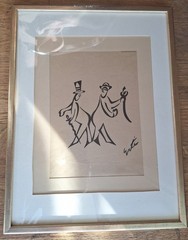 Erte/Romain de Tirtoff 1892-1990 Gouache