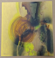 Gloria Allison Cuban Painting Listed Artist 1974 Abstract Cuban Art