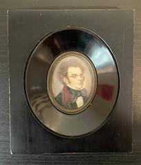 Miniature Portrait of Franz Schubert – Composer