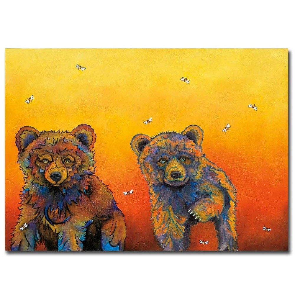 Double Trouble by Micqaela Jones Gallery-Wrap Canvas Giclee Art (16 in x 24 in)