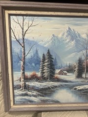 VTG Beverly Jamison Carrick Original Oil Painting: (20×24”)