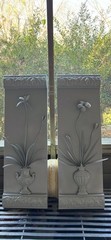 2 Art Deco Metal Wall Art