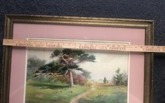 Listed Maine / Mass Henry Webster Rice 1853-1934 Antique Landscape Painting
