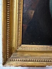 Irish School (mid 19TH Cen-ry) : Portrait Of A Young Lady, Oil On Canvas ,Framed