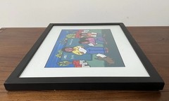 Signed Original Painting by El Salvador Artist FRANCISCA HUEZO Framed Teacher