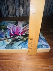 Pat Morgan Magnolia Blossom Watercolor Giclee Canvas Signed Floral Painting Art