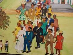 Dieudonne Pluviose (30×24) Wedding Painting (Haiti)