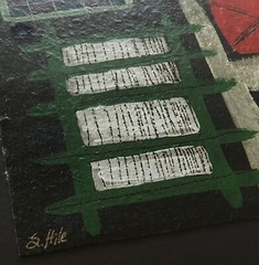 Vtg Modern Art by Scott Hile • 3 Paintings on Board & Framed for Neiman Marcus