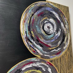 Acrylic art paintings 36x24Inches original hand painted And Signed By Artist