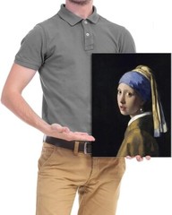 the Girl with a Pearl Earring by Jan Vermeer Oil Paintings Reproduction Canvas P