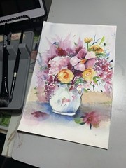Professional Watercolor Paint On Paper