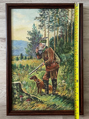Antique oil paintings original framed