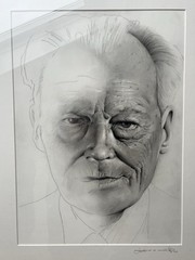 Willy Brandt Portrait (2006) Original Pencil Drawing, Signed 92 x 72cm