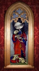 Jasmine Becket – Griffith Original Painting; I Vampiri: Angelo della Morte