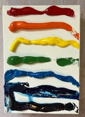 Rainbow, Oil Painting, Gallery, Abstract Art on