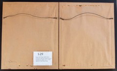 Carl Oscar Borg 1925-28 Signed Movie Costume Studies Gouache Paintings In Frames
