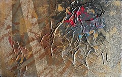 Perception Oil painting Gold Ukrainian painte Canvas original author’s technique