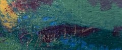 LOCH STACK (2001) by Phillip Melton ~ Acrylic on Paper Painting
