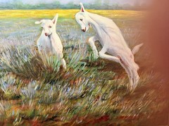 Spring Dance By Eliane Ambrose. Painted In Oil. 48.5”x34”