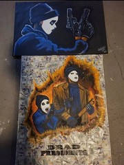 Dead Presidents Original Paintings it’s a set..