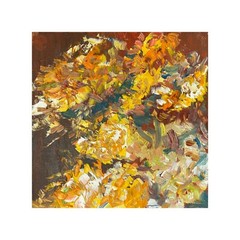 Eye-catching Oil Painting. Monet-Like Flowers Impressionist Art. ORIGINAL.
