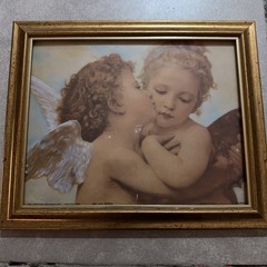 glass framed painting