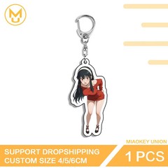 Yor Forger Character Photo Keychain Creative Keyring Giftidea Hot Selling Props
