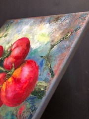 Original Oil Painting Still Life Vegetables Painting Food