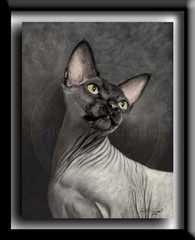 Custom Pet Portrait Dog Cat Painting Original Animal Art Colette Theriault