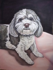 Hand Painted Custom Pet Portrait