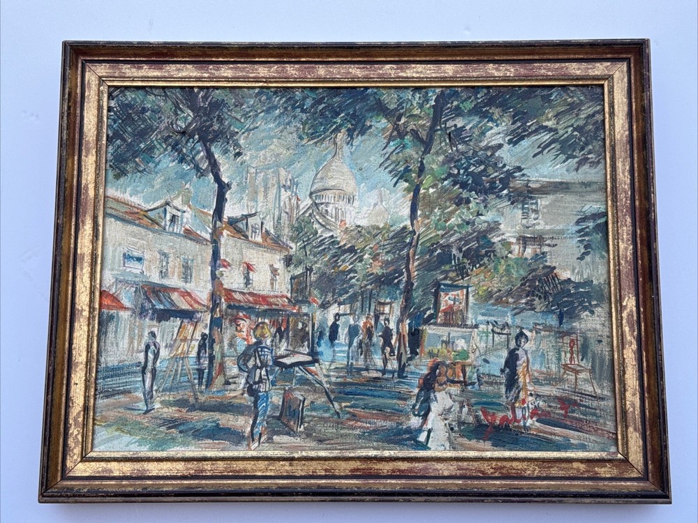 ARMAND DALIAN PAINTING FRENCH SCHOOL OF PARIS FRANCE IMPRESSIONIST SMALL OIL