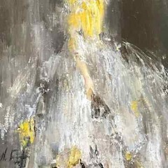 Original Ballerina Painting By Russian Artist Nikolai Blokhin oil On Canvas