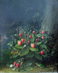 high quality oil painting handpainted on canvas „Strawberries“