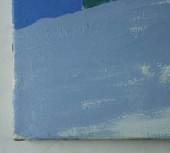 Edward Avedisian (NY,MA,1936-2007) oil painting 151154