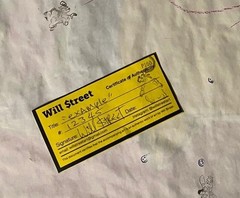 WILL STREET original painting 24×30/ Pokémon super Mario the Simpsons banksy pop